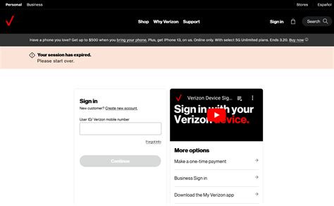 verizon website issues|verizon website having issues.